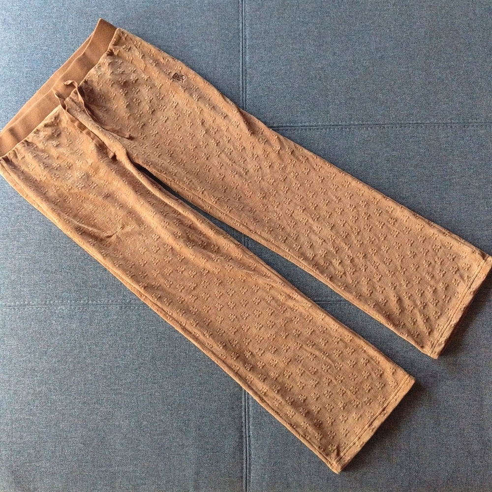 NWOT Teddy Fresh Classic Monogram Velvet Pants